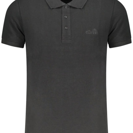 SEO. ELLESSE Herren Poloshirts - Schwarz Linkreich