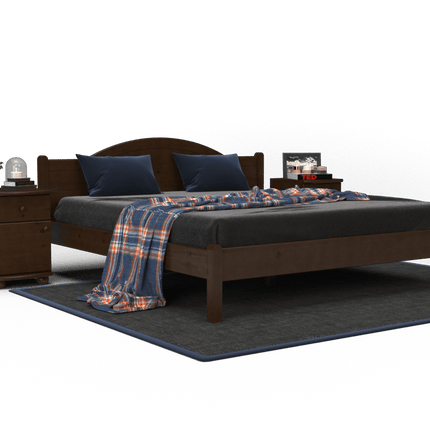 SEO. Emilia Kieferbett aus Massivholz | 100% Bio-Bett aus Naturholz - 90 x 200 cm Linkreich