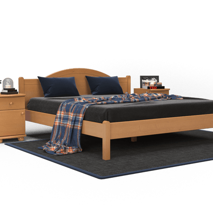 SEO. Emilia Kieferbett aus Massivholz | 100% Bio-Bett aus Naturholz - 90 x 200 cm Linkreich