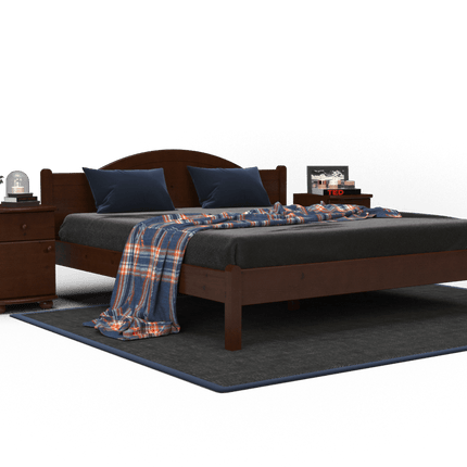 SEO. Emilia Kieferbett aus Massivholz | 100% Bio-Bett aus Naturholz - 90 x 200 cm Linkreich