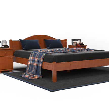 SEO. Emilia Kieferbett aus Massivholz | 100% Bio-Bett aus Naturholz - 90 x 200 cm Linkreich