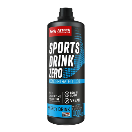 Body Attack Sports Drink Zero 1000 ml