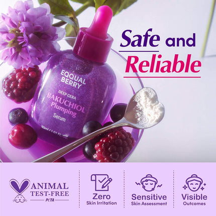 EQQUALBERRY Bakuchiol Plumping Serum 30 ml