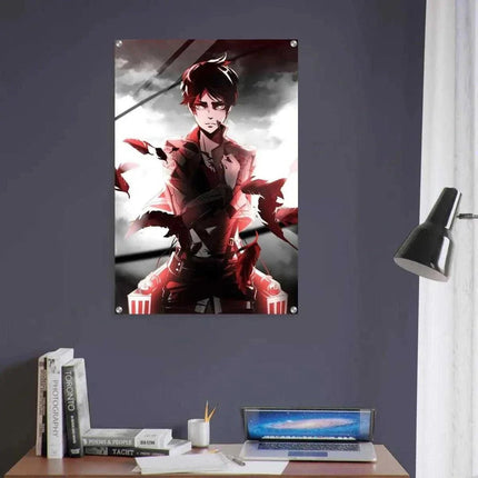 Eren Jaeger - Attack on Titan - Anime Leinwandbild (Canvas) kaufen bei Linkreich – Jetzt entdecken!