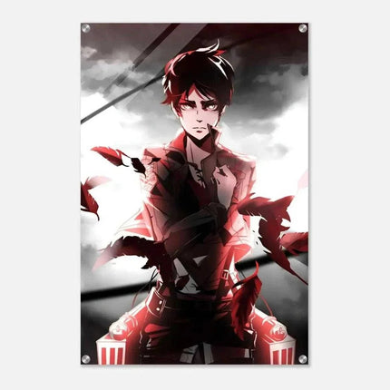 Eren Jaeger - Attack on Titan - Anime Leinwandbild (Canvas) kaufen bei Linkreich – Jetzt entdecken!