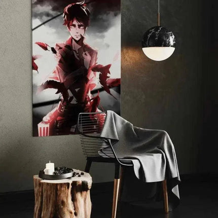 Eren Jaeger - Attack on Titan - Anime Leinwandbild (Canvas) kaufen bei Linkreich – Jetzt entdecken!