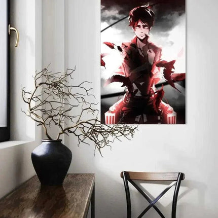 Eren Jaeger - Attack on Titan - Anime Leinwandbild (Canvas) kaufen bei Linkreich – Jetzt entdecken!