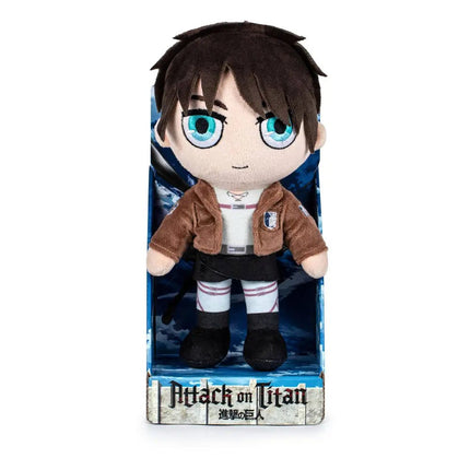 SEO. Eren Jäger Attack on Titan Kuscheltier - 27 cm Plüschtier Stofftier - Linkreich
