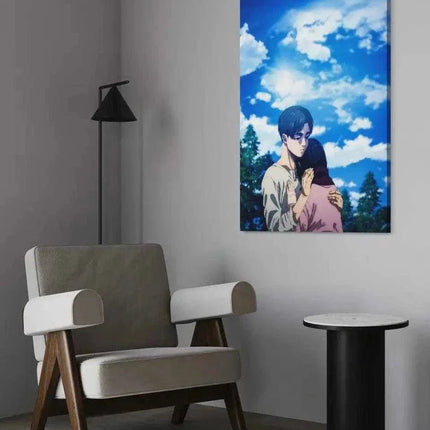 Eren & Mikasa - Anime Leinwandbild (Canvas) kaufen bei Linkreich – Jetzt entdecken!