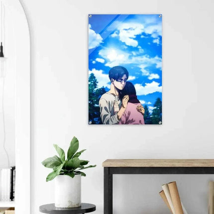 Eren & Mikasa - Anime Leinwandbild (Canvas) kaufen bei Linkreich – Jetzt entdecken!