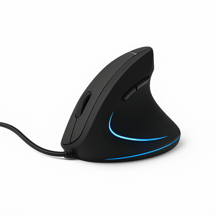 SEO. Ergonomische Vertikalmaus - USB Linkreich