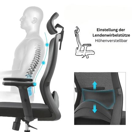 SEO. Ergonomischer Bürostuhl - Linkreich