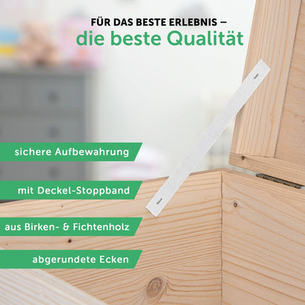 SEO. Erinnerungskiste für Kinder mit UV - Druck im Waschbär Design - Linkreich