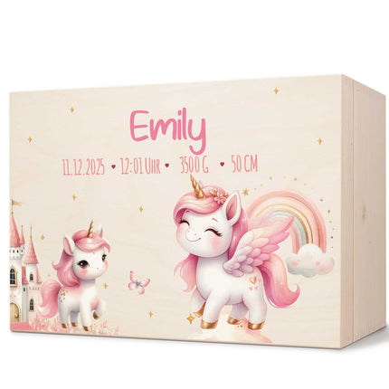 SEO. Erinnerungskiste für Kinder mit UV - Druck - Pegasus - Linkreich