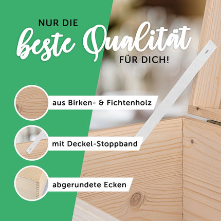 SEO. Erinnerungskiste mit UV - Druck im Flower Wedding Design - Personalisiertes Geschenk zur Hochzeit - Linkreich