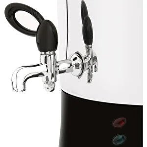 Ersatz - Wasserhahn mit Ringgriff für Korkmaz Samowar– verchromt, tropffrei, hitzebeständig (Ersatzteil Wasserhahn) kaufen bei Linkreich – Jetzt entdecken!