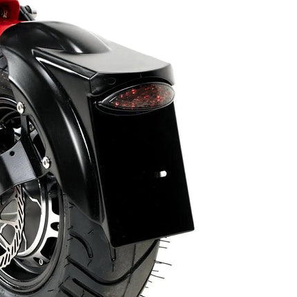 Elektroroller WANDLER-K/E - 45km/h - bis 140kg - mit Sitz - leuchtrot