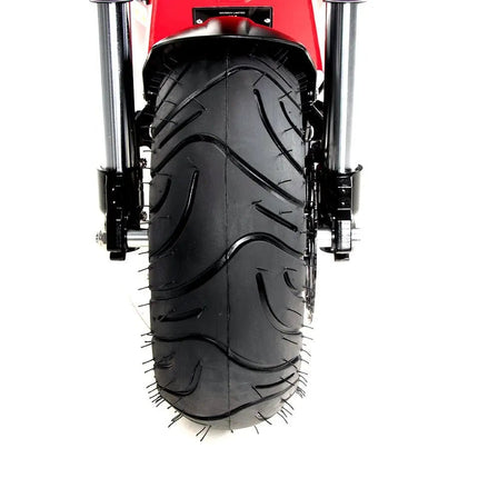 Elektroroller WANDLER-K/E - 45km/h - bis 140kg - mit Sitz - leuchtrot