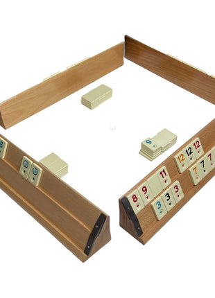 Eser Rummikub mit Holzständer – Ahsap Okey Spielset - Linkreich