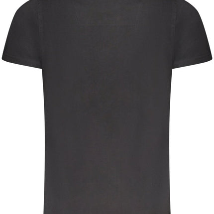SEO. ESERCITO 1659 Army 1659 T-Shirt Herren – Kurzarm T-Shirt Blau mit Logo - Print - Schwarz Linkreich