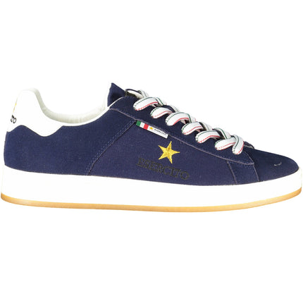 ESERCITO 1659 Army 1659 Herren Sportschuhe Blau – Sneaker mit kontrastierenden Details