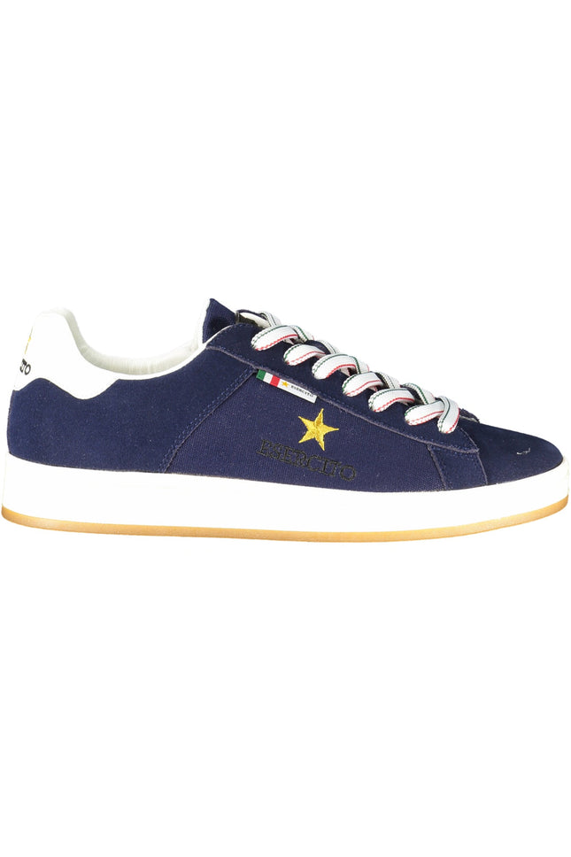 ESERCITO 1659 Army 1659 Herren Sportschuhe Blau – Sneaker mit kontrastierenden Details