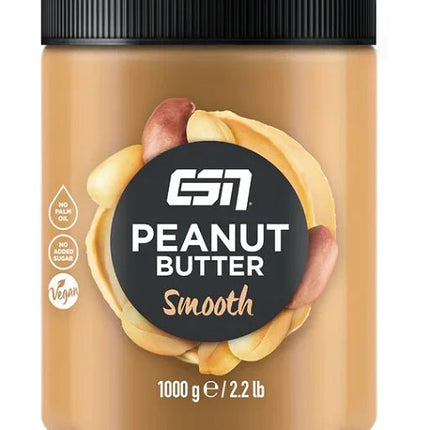 ESN Peanut Butter Crunchy 1000 g – Knusprige Erdnussbutter im XL - Glas (Nussmuse & Aufstriche) kaufen bei Linkreich – Jetzt entdecken!