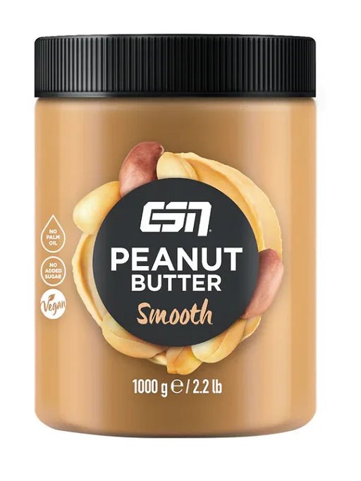 ESN Peanut Butter Crunchy 1000 g – Knusprige Erdnussbutter im XL - Glas (Nussmuse & Aufstriche) kaufen bei Linkreich – Jetzt entdecken!