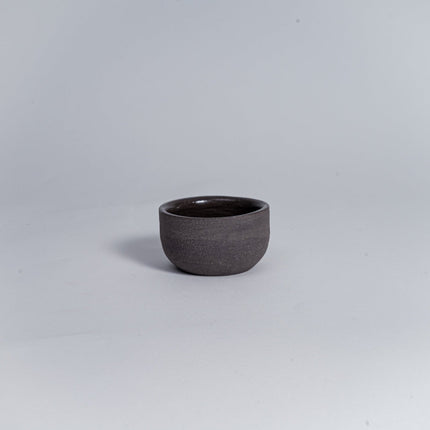 KUMO Espresso Tasse grau/schwarz
