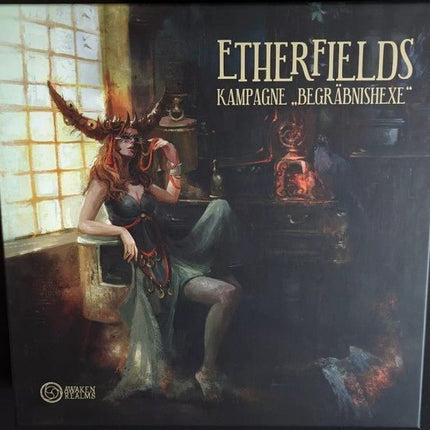 SEO. Etherfields Kampagne Begräbnishexe (deutsch) - Funeral Witch Campaign - Linkreich