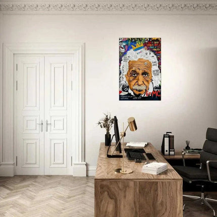 Everybody is a genius - Einstein - Leinwandbild Pop Art (Canvas) kaufen bei Linkreich – Jetzt entdecken!