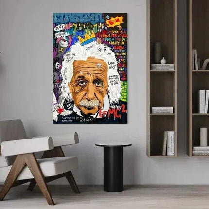 Everybody is a genius - Einstein - Leinwandbild Pop Art (Canvas) kaufen bei Linkreich – Jetzt entdecken!