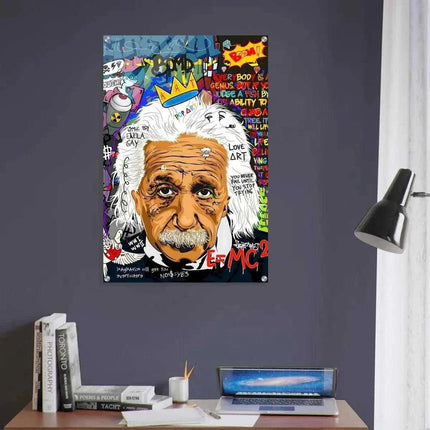 Everybody is a genius - Einstein - Leinwandbild Pop Art (Canvas) kaufen bei Linkreich – Jetzt entdecken!
