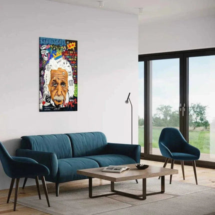 Everybody is a genius - Einstein - Leinwandbild Pop Art (Canvas) kaufen bei Linkreich – Jetzt entdecken!