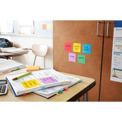 Post-it® Super Sticky Notes, 76 mm x 127 mm, 90 Blatt/Block, 100% PEFC