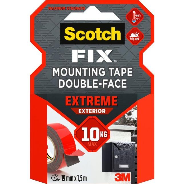 Scotch-FIX™ Extreme doppelseitiges Außenmontageband