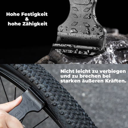 Fahrrad 2 - IN - 1 Reifenheber Fahrradwerkzeug Tragbar (Reifenheber) kaufen bei Linkreich – Jetzt entdecken!