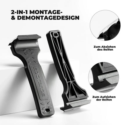 Fahrrad 2 - IN - 1 Reifenheber Fahrradwerkzeug Tragbar (Reifenheber) kaufen bei Linkreich – Jetzt entdecken!