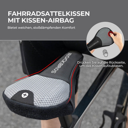 Fahrrad Aufblasbarer Sattelbezug Gepolstert mit Überzug (Fahrradsattel) kaufen bei Linkreich – Jetzt entdecken!