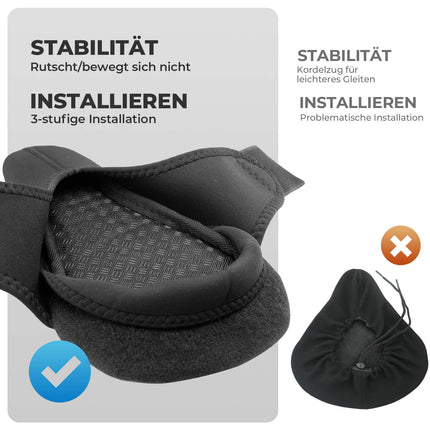 Fahrrad Aufblasbarer Sattelbezug Gepolstert mit Überzug (Fahrradsattel) kaufen bei Linkreich – Jetzt entdecken!