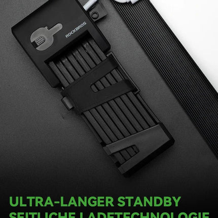 Fahrrad Fingerabdruck Faltschloss USB - Aufladung (Fahrradschloss) kaufen bei Linkreich – Jetzt entdecken!