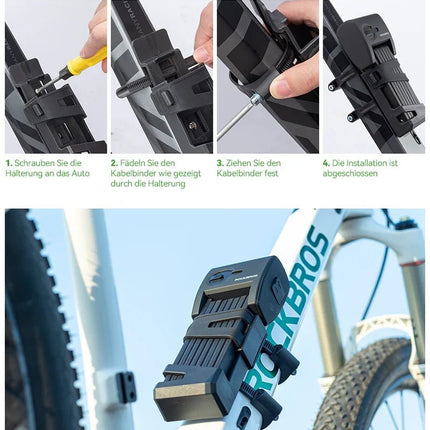 Fahrrad Fingerabdruck Faltschloss USB - Aufladung (Fahrradschloss) kaufen bei Linkreich – Jetzt entdecken!