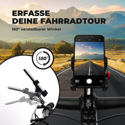 Fahrrad Handyhalterung 180° Drehbar für Handy 4.7~7.09" (Fahrrad Handyhalterung) kaufen bei Linkreich – Jetzt entdecken!