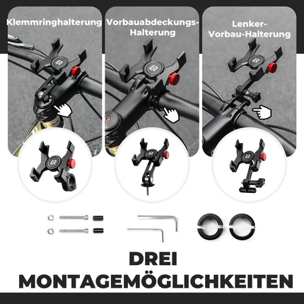 Fahrrad Handyhalterung 180° Drehbar für Handy 4.7~7.09" (Fahrrad Handyhalterung) kaufen bei Linkreich – Jetzt entdecken!