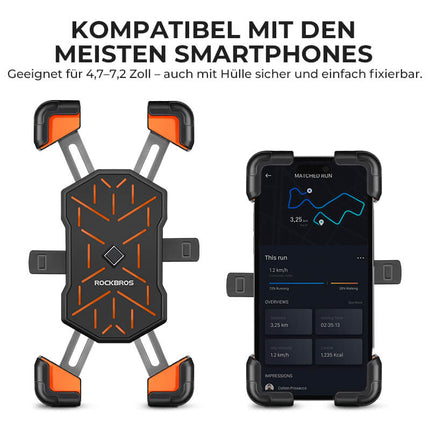 Fahrrad Handyhalterung 360° Drehbar für 4,5 - 7,2 Zoll (Fahrrad Handyhalterung) kaufen bei Linkreich – Jetzt entdecken!