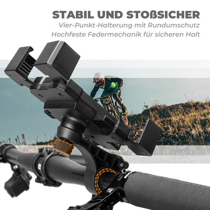 Fahrrad Handyhalterung 360° Drehbar für Handy 4.5~7.2" (Fahrrad Handyhalterung) kaufen bei Linkreich – Jetzt entdecken!