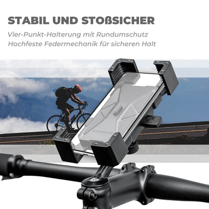 Fahrrad Handyhalterung 360° Drehbar für Handy 4.5~7.2" (Fahrrad Handyhalterung) kaufen bei Linkreich – Jetzt entdecken!