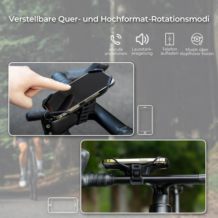 Fahrrad Handyhalterung Stoßdämpfend Kratzfest für 4" - 7" Handy (Fahrrad Handyhalterung) kaufen bei Linkreich – Jetzt entdecken!
