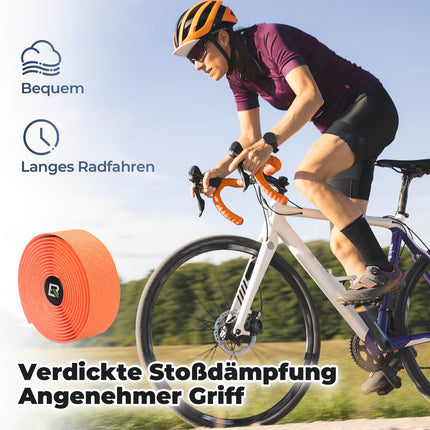 Fahrrad Lenkerband Griffband Lang 220cm für MTB Rennrad Vier Farben (Lenkerband) kaufen bei Linkreich – Jetzt entdecken!