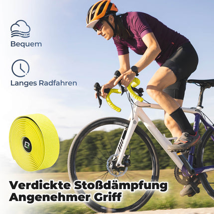 Fahrrad Lenkerband Griffband Lang 220cm für MTB Rennrad Vier Farben (Lenkerband) kaufen bei Linkreich – Jetzt entdecken!